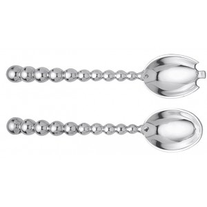 Mariposa String of Pearls 2 Piece Serving Spoon MPSA1095